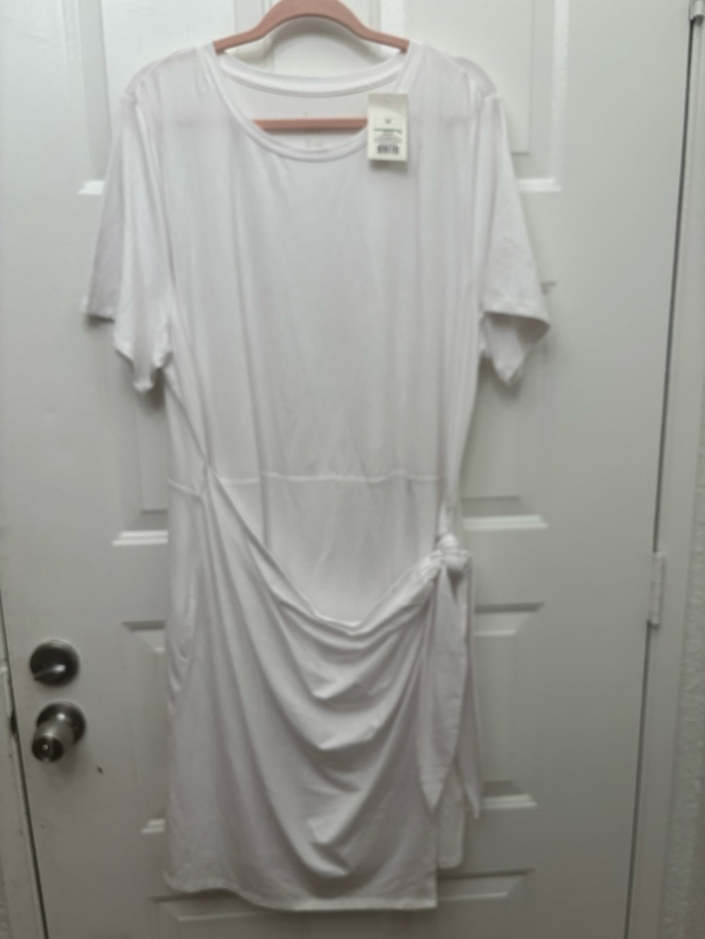a new day White Crew Neck dress